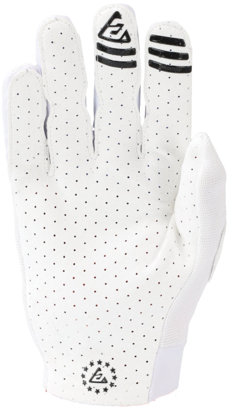 Answer Aerlite Gloves White/Black Logo - XS