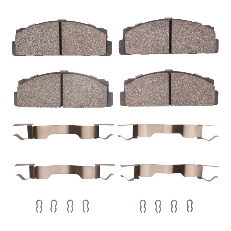 R1 Concepts R1 1968-1992 Fiat BRAVA Front R1 Semi Met Pads & Hardware Kit