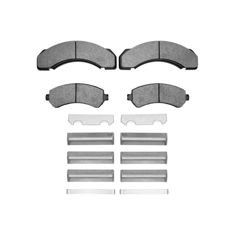 R1 Concepts R1 97-99 Chevrolet P30 Front/Rear Ceramic Pads & Hardware Kit
