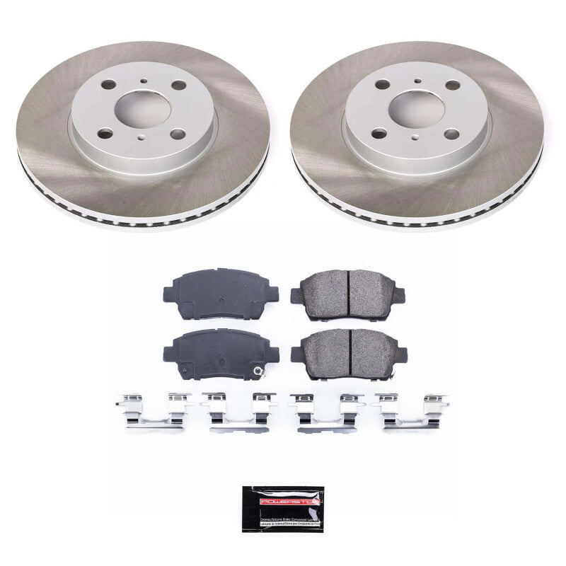 PowerStop Power Stop 04-06 Scion xB Front Semi-Coated Rotor Kit