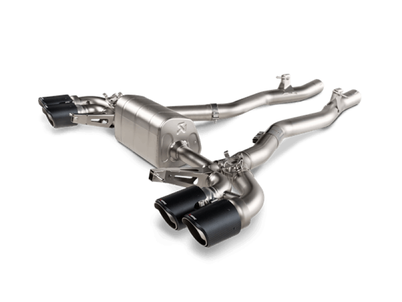Akrapovic Akrapovic 2020 BMW M8/M8 Competition (F91/F92) w/OPF/GPF Slip-On Line (Titanium) w/Carbon Tips