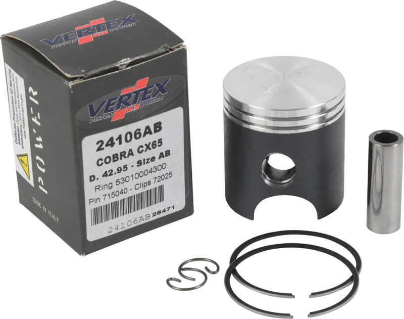 Vertex Pistons 10-11 CX 65 Cast Replica Piston Kit