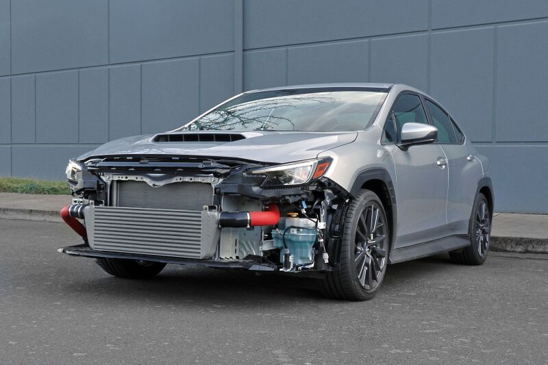 Perrin Performance PERRIN 02-26 Subaru WRX/STI Standard Size Front Mount Intercooler Core - Silver