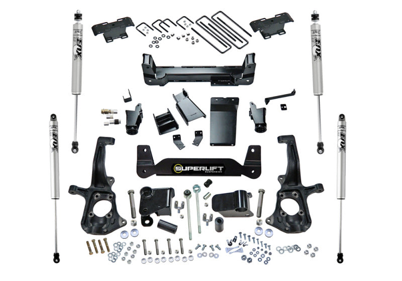Superlift 11-19 Chevy Silv 2500HD 6in Lift Kit w/ Fox 2.0 Shocks