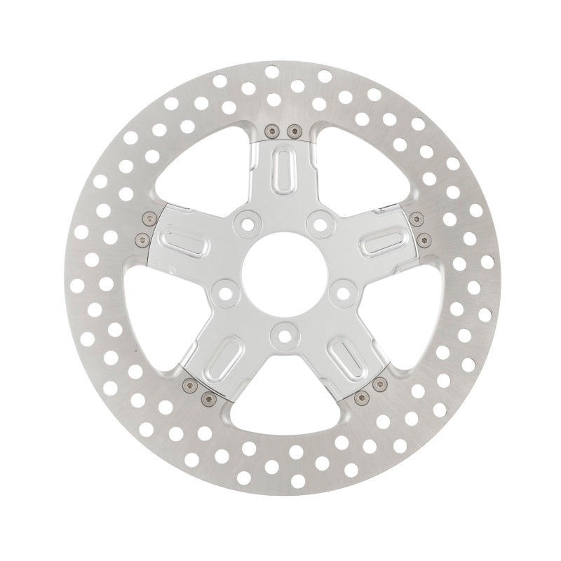 Performance Machine Disc/Carr 11.8 Formula Rear - Chrome