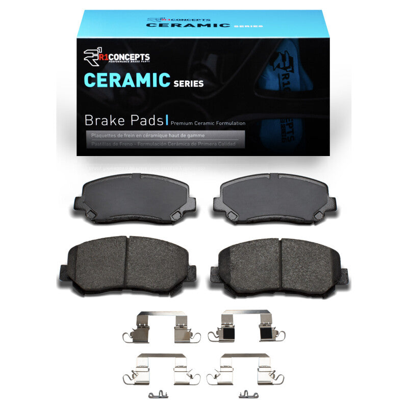 R1 Concepts R1 16-17 Chrysler 200 Front Ceramic Pads & Hardware Kit