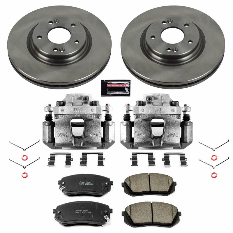 PowerStop Power Stop 15-16 Hyundai Sonata Front Autospecialty Brake Kit w/Calipers