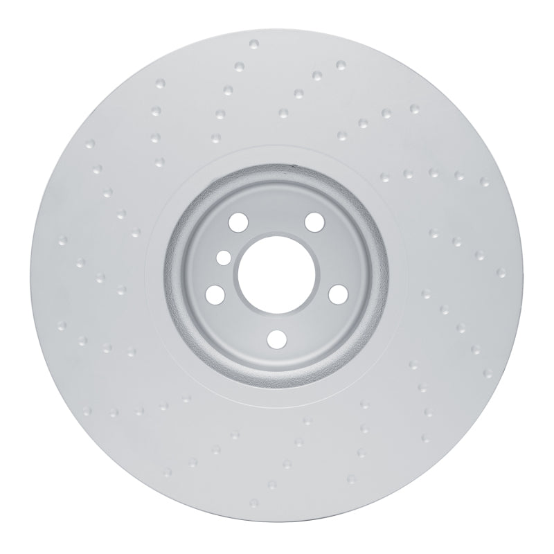 DFC 19-22 BMW X5 Right Front GeoSPEC Coated Rotor - Dimpled
