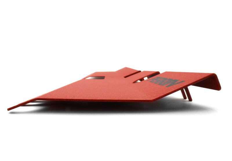 Perrin Performance PERRIN 15-21 Subaru WRX/STI Radiator Shroud (With OEM Intake Scoop) - Red