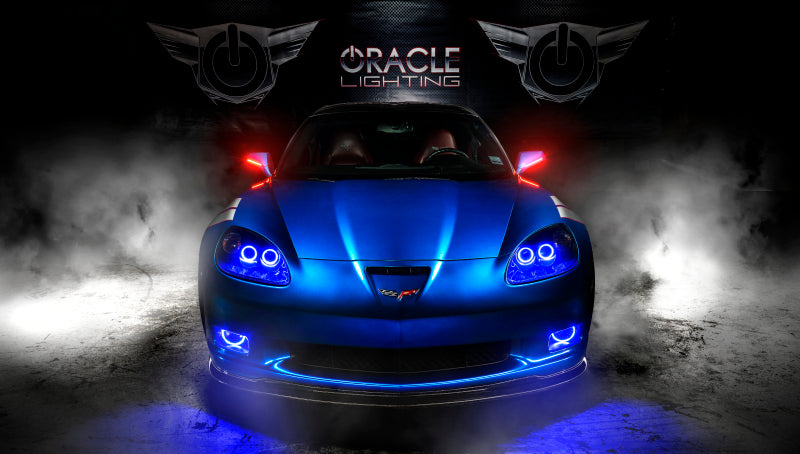 ORACLE Lighting Oracle 05-13 Chevrolet Corvette C6 Concept Side Mirrors - Unpainted - No Color