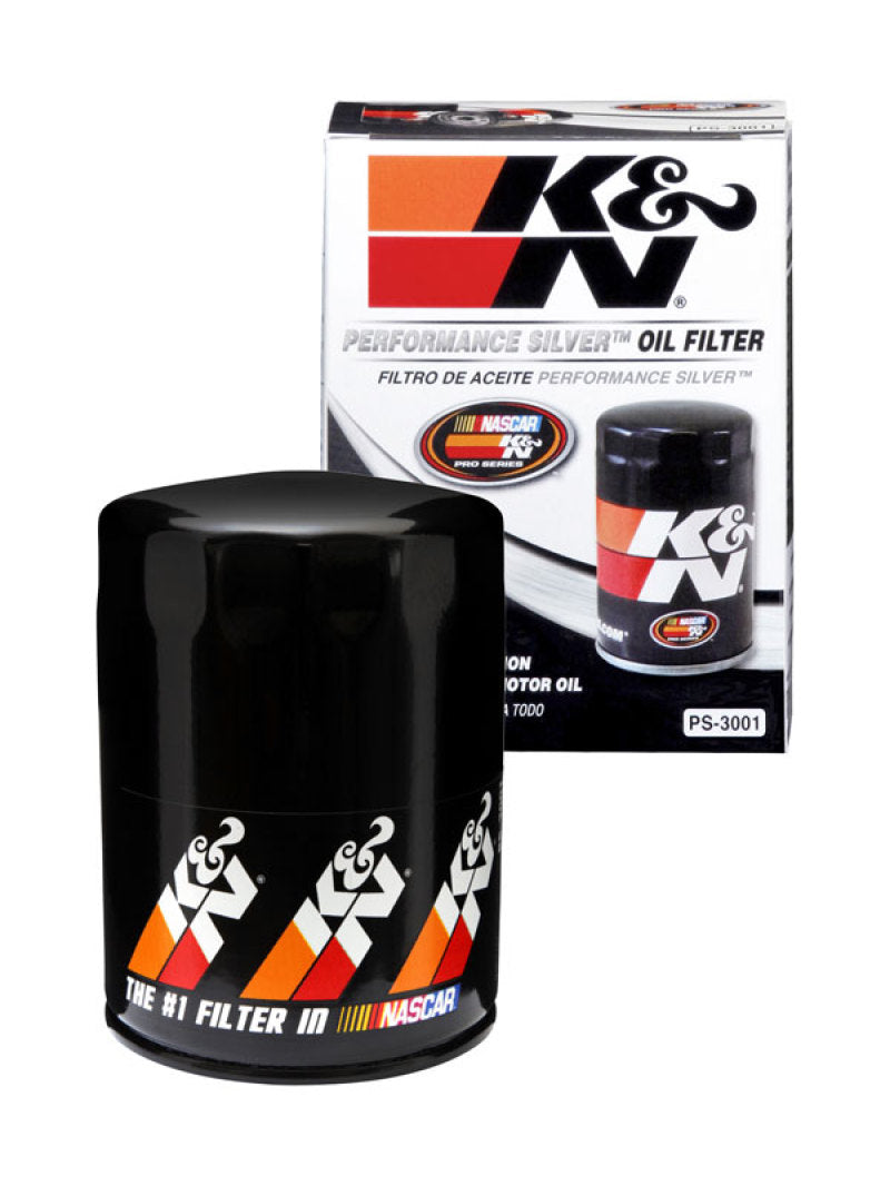 K&N Engineering K&N Oil Filter for Ford/Audi/VW/Toyota/Mercury/Mazda/Nissan/Dodge/Lincoln/Volvo 3.656in OD