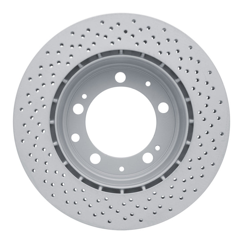DFC 94-98 Porsche 911 Rear Drilled GeoSPEC Coated Rotor