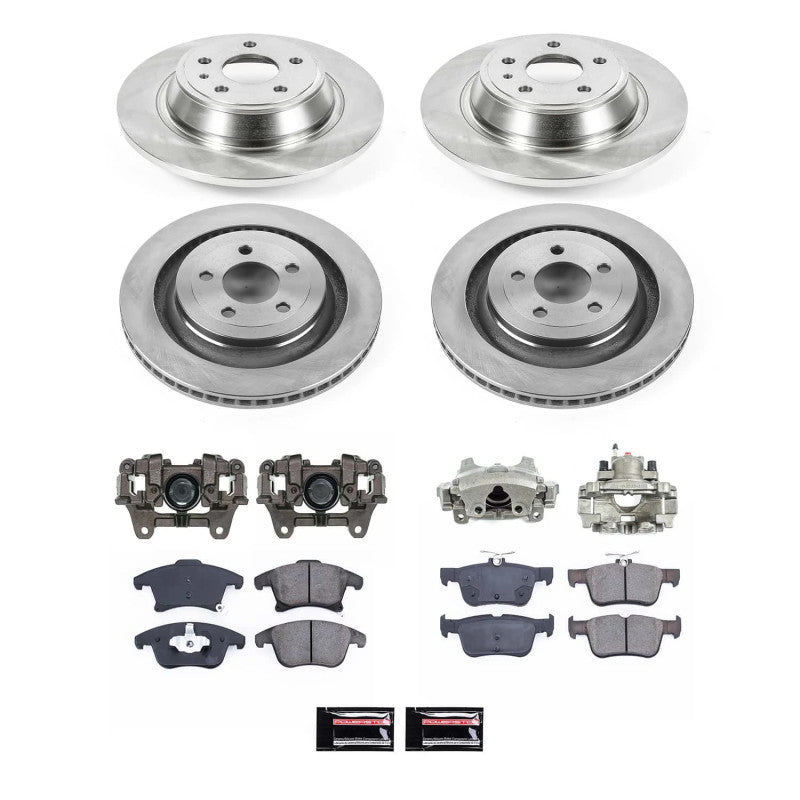 PowerStop Power Stop 13-16 Ford Fusion Rear Autospecialty Kit w/Calipers