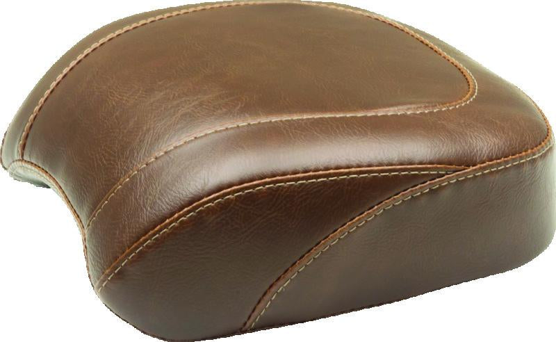 Mustang Motorcycle Mustang 18-21 Harley Heritage Classic, Deluxe Wide Tripper Passenger Seat Diamond Stitch - Black
