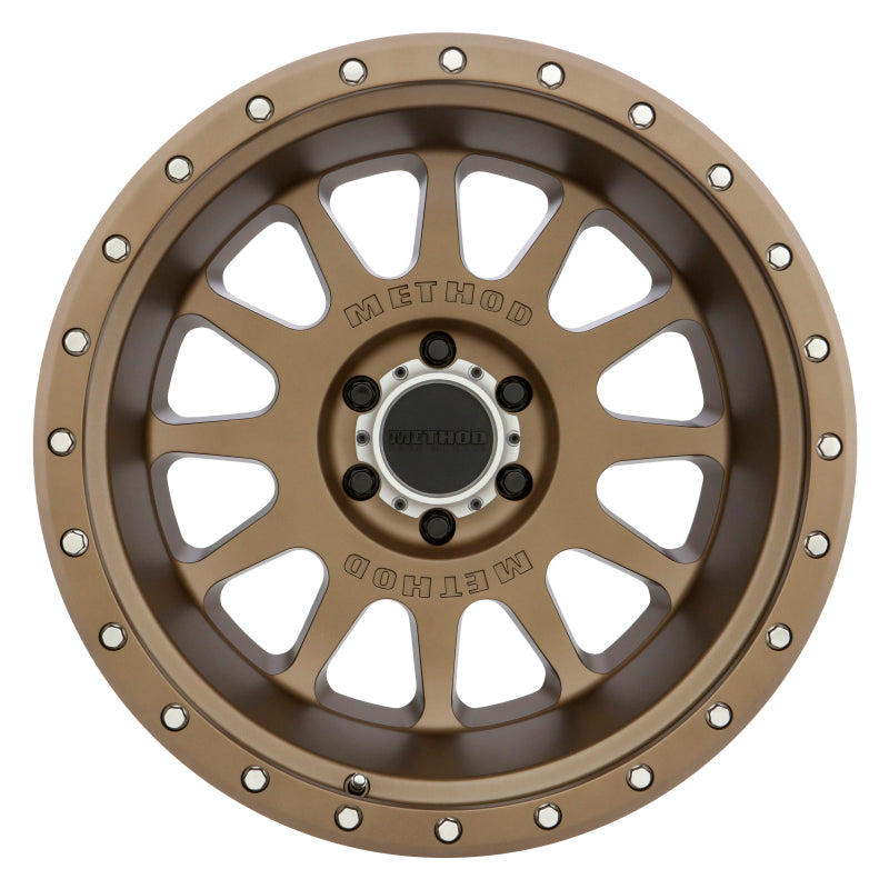 Method Wheels Method MR605 NV 20x10 -24mm Offset 6x5.5 106.25mm CB Method Bronze Wheel