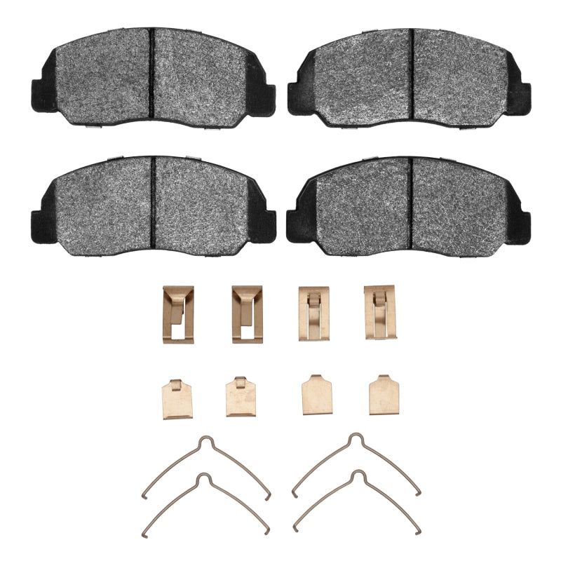DFC 82-84 Mazda B2000 Front 5000 Advanced Semi Metallic Brake Pads and Hardware Kit