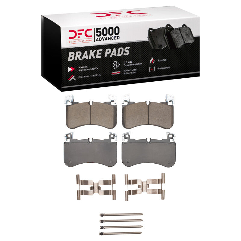 DFC 18-24 Land Rover Defender 90 Front 5000 Advanced Ceramic Brake Pads and Hardware Kit