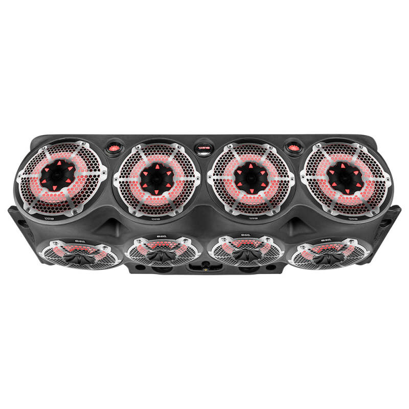 DS18 2007-18 Jeep JK/JKU Soundbar Enclosure Fits 8 x 10in/2x 2.3in/2x 1in (Speakers not Included)