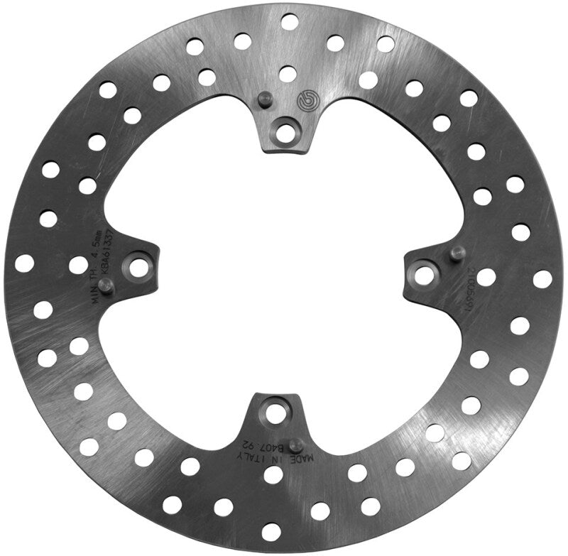 Brembo Powersports Brembo 13-15 Ducati Hyperstrada 821CC/13-15 Hypermotard 821CC 245x5mm Brake Disc - Rear Fixed