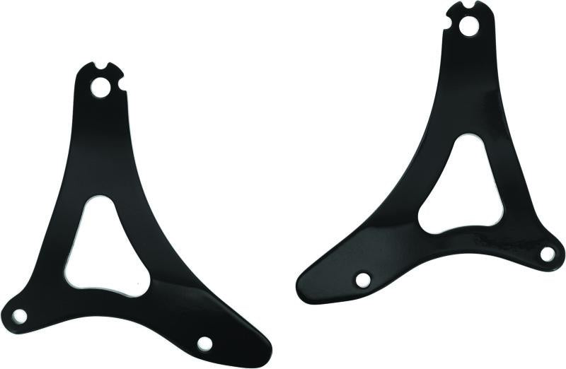 Kuryakyn Fixed Mounts Multi-Purpose Driver & Passenger Backrest 14 and Up Touring Models Black