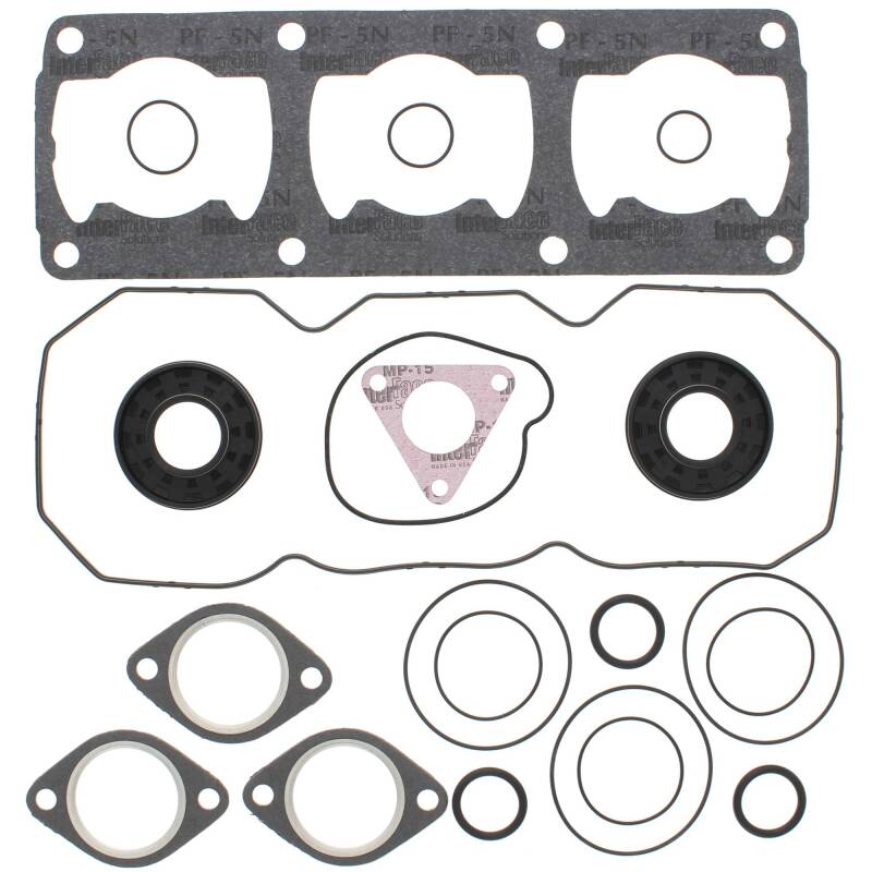 Vertex Pistons Vertex Gaskets 1992 Polaris Indy XLT/SKS/SP Complete Gasket Kit w/ Oil Seals