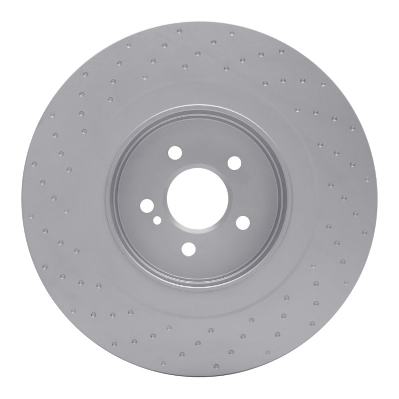 DFC 07-14 Mercedes-Benz S63 AMG Rear Hi-Carbon Alloy Geomet Coated Rotor - Dimpled