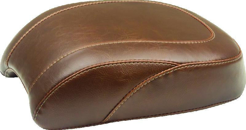 Mustang Motorcycle Mustang 18-21 Harley Softail Slim Wide Tripper Passenger Seat - Brown