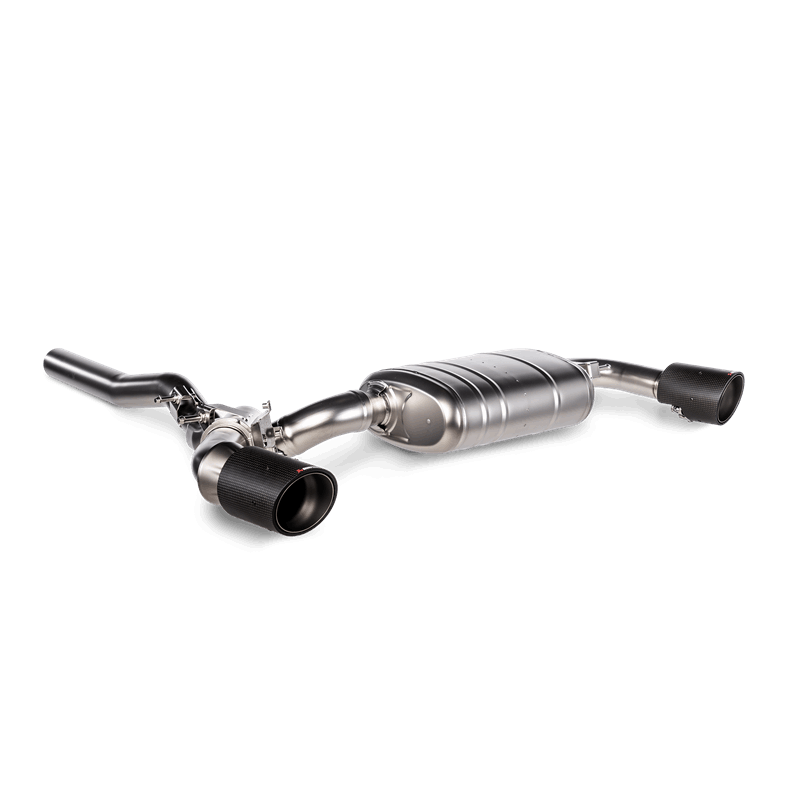 Akrapovic Akrapovic 2020+ BMW M135i / 2020 X2 M35i / Mini Clubman All4 Slip-On Line (Titanium) w/Carbon Tips