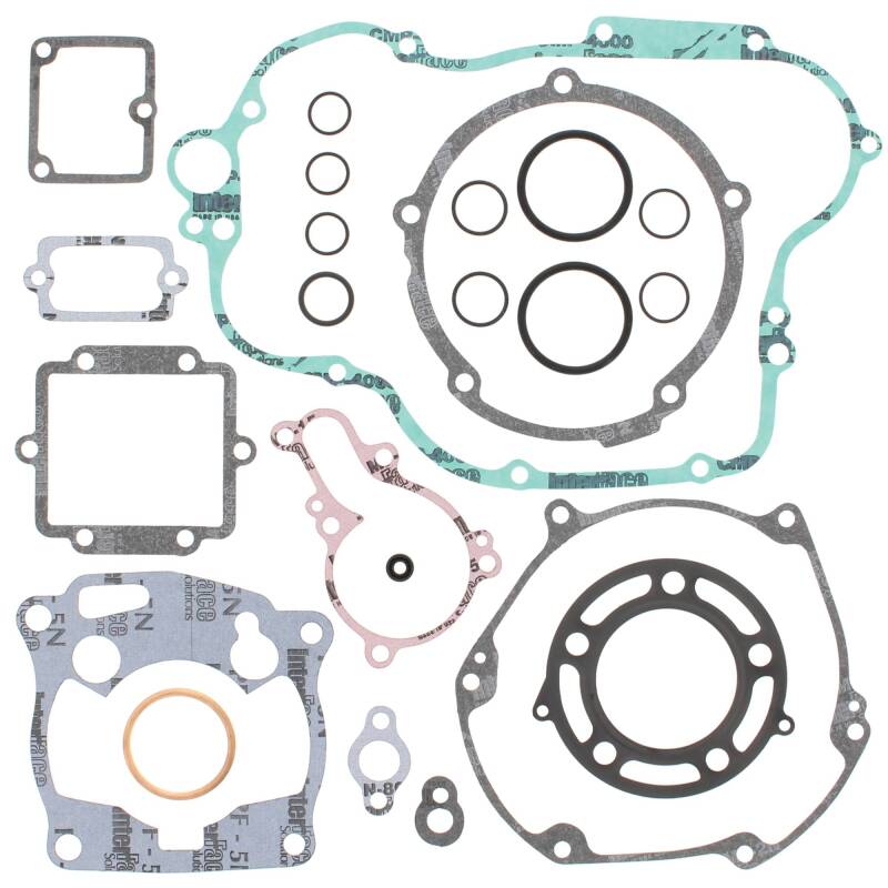 Vertex Pistons Vertex Gaskets 92-93 Kawasaki KX125 Complete Gasket Kit