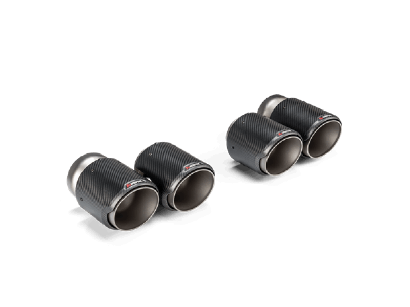 Akrapovic Akrapovic 2021+ BMW G87 M2, G80 M3 & G82 M4 Classic Carbon Design Tail Pipe Set