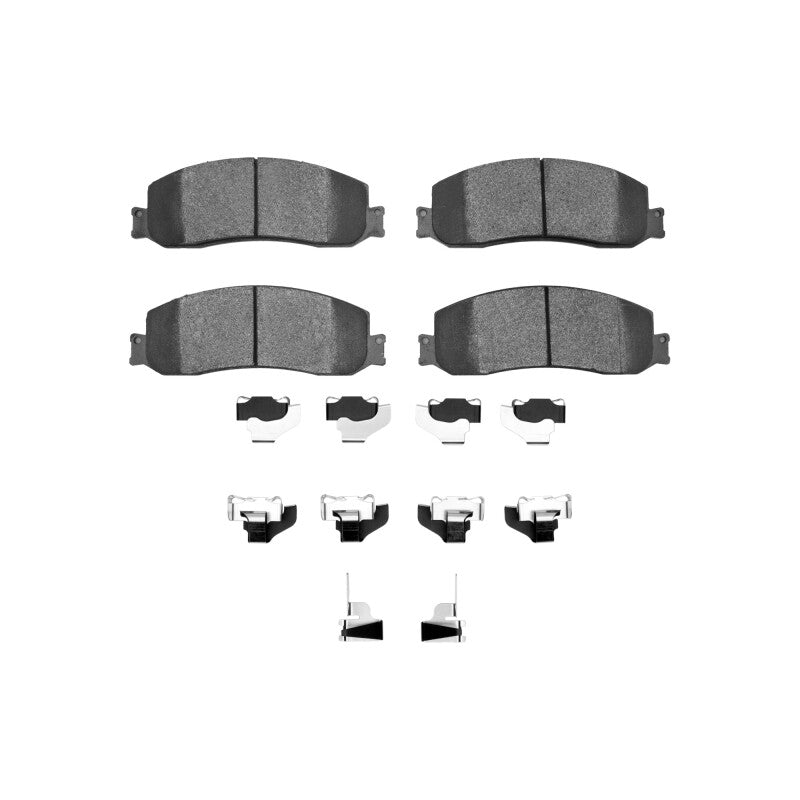 R1 Concepts R1 10-12 Ford F-250 2WD (Super Duty) Front Ceramic Pads & Hardware Kit