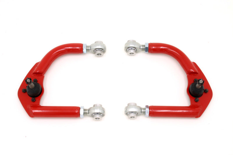 BMR Suspension BMR 93-02 F-Body Upper A-Arms w/ Adj. Rod Ends - Red