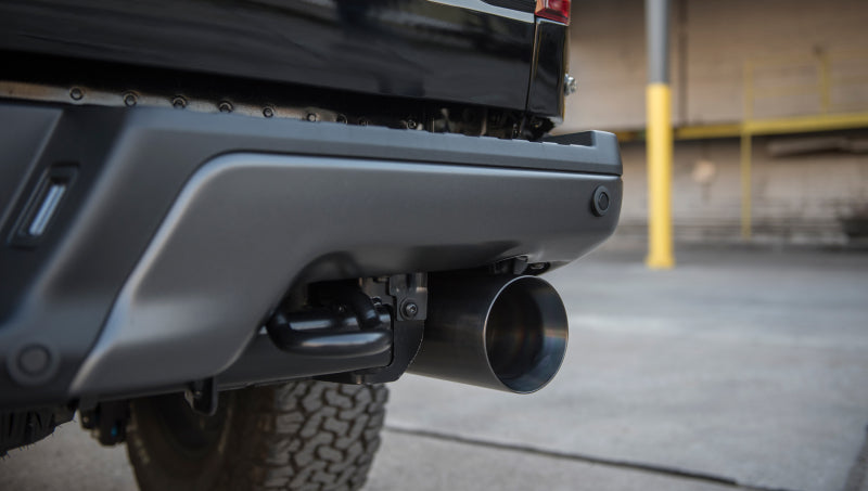 CORSA Performance Corsa 2017-2020 Ford F-150 Raptor 3.5L Sport Cat-Back Dual Rear Exit w/ 5in Gunmetal Tip
