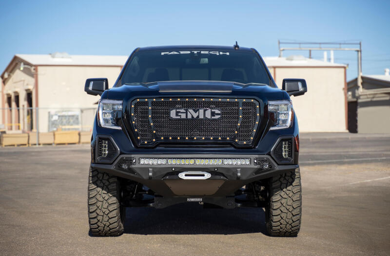 Addictive Desert Designs 2019 GMC Sierra 1500 SF Front Bumper w/ Winch Mount & Sensor Cutout