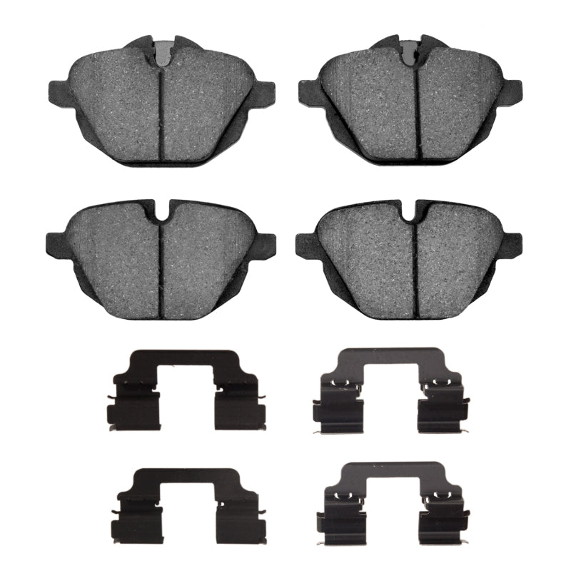 R1 Concepts R1 11-25 BMW 530I xDrive Rear Semi Met Pads & Hardware Kit