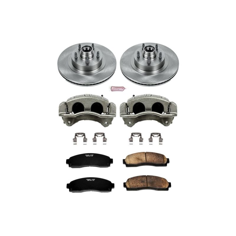 PowerStop Power Stop 01-02 Ford Explorer Sport Trac Front Autospecialty Kit w/Cals