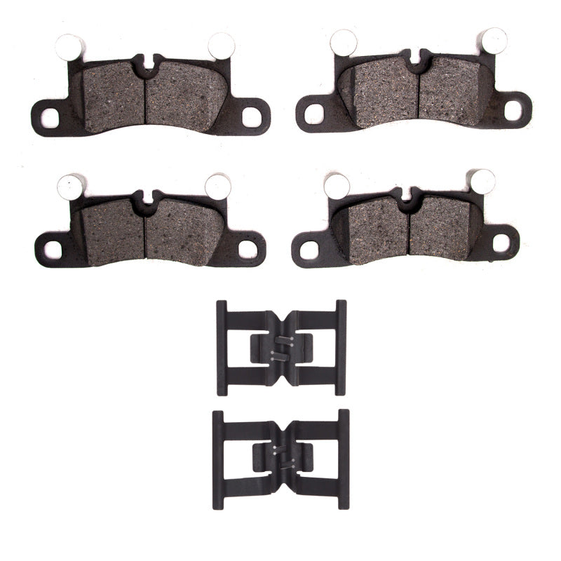 R1 Concepts R1 12-23 Porsche 911 Rear Semi Met Pads & Hardware Kit