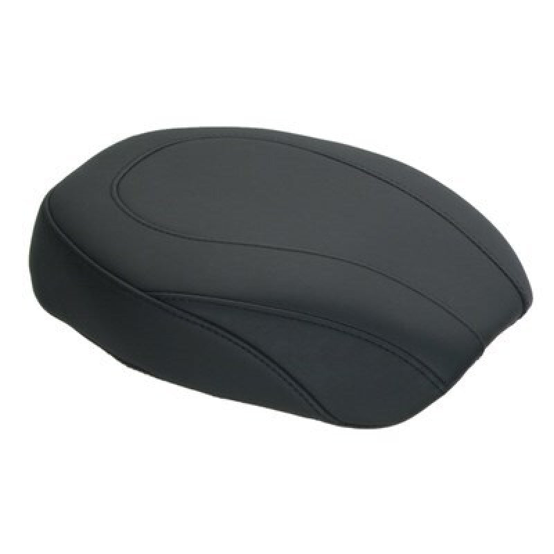 Mustang Motorcycle Mustang 06-17 Harley Dyna Wide Tripper Forward Passenger Seat - Black