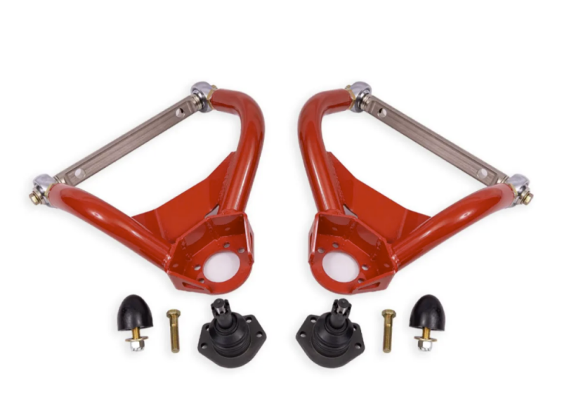 BMR Suspension BMR 64-72 GM A-Body Adjustable Upper A-Arms Standard Ball Joint - Red