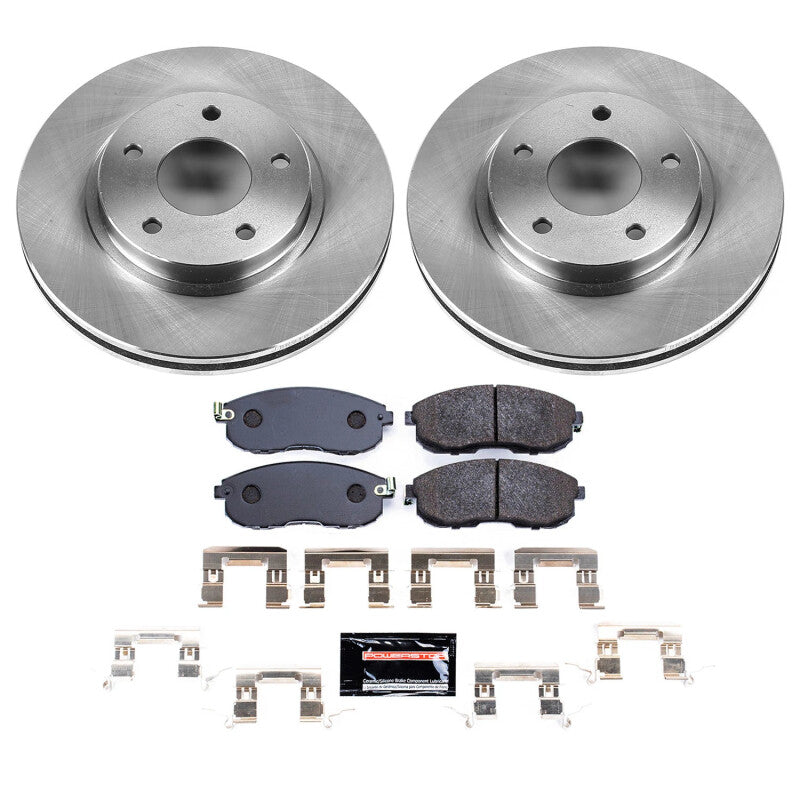 PowerStop Power Stop 00-01 Infiniti I30 Front Track Day Brake Kit
