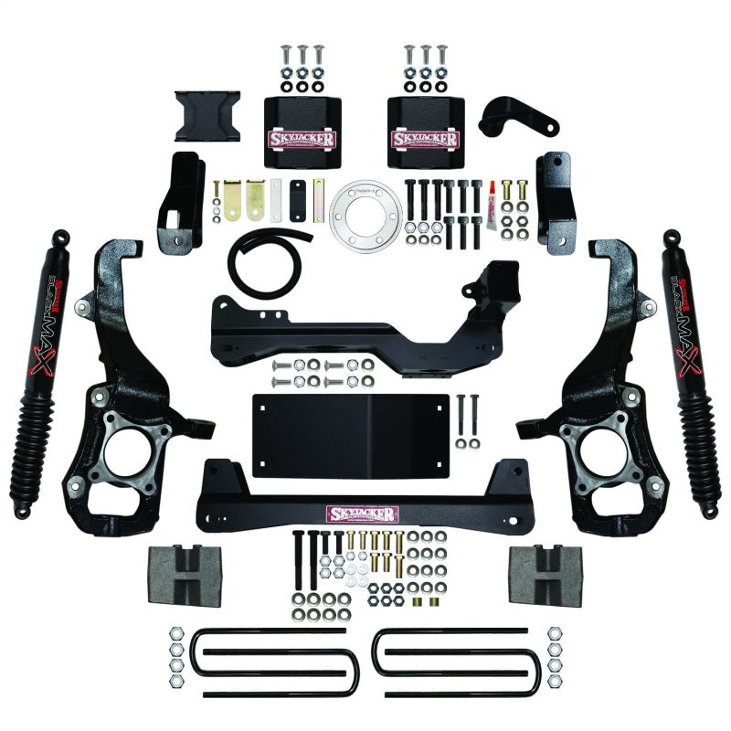 Skyjacker 6In KT 21 F150 4WD SPCR BLKMA