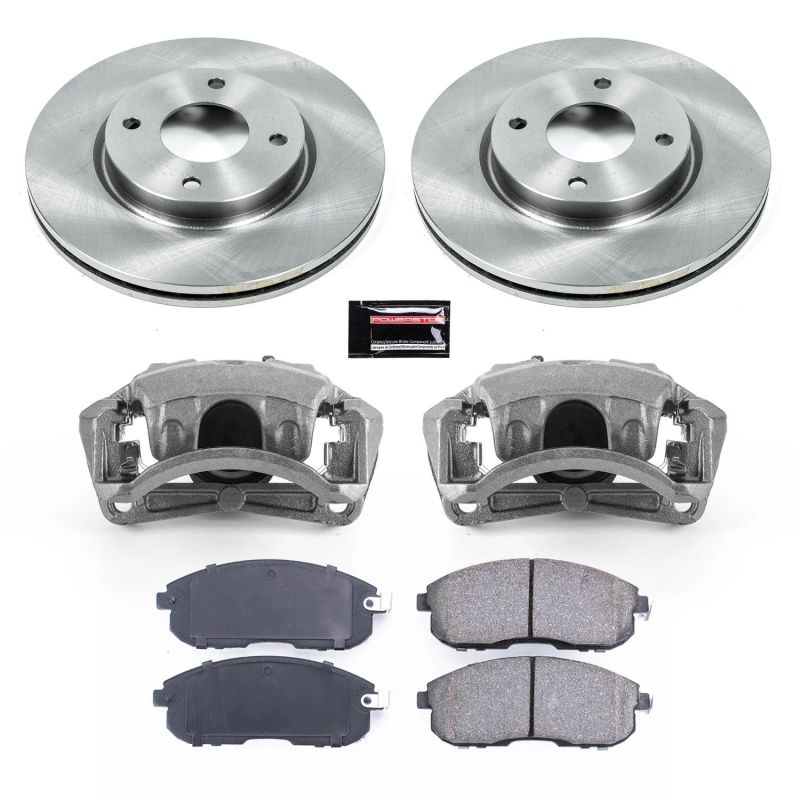 PowerStop Power Stop 07-12 Nissan Sentra Front Autospecialty Brake Kit w/Calipers