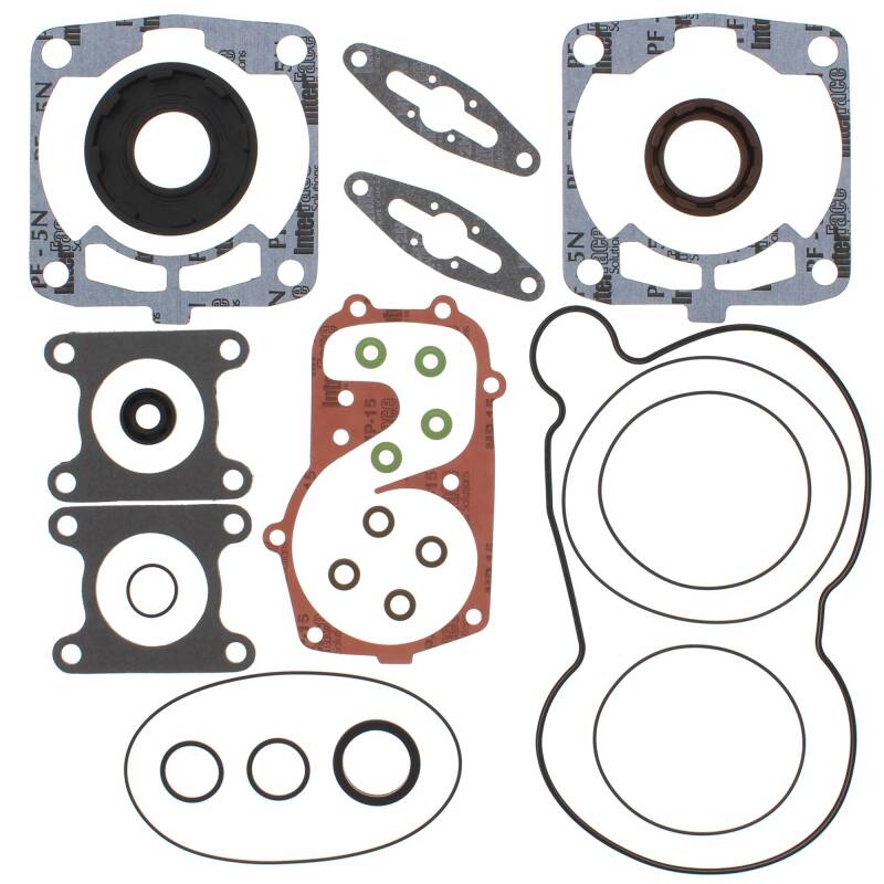 Vertex Pistons Vertex Gaskets 2007 Polaris 600 Cleanfire Switchback EFI Complete Gasket Kit w/ Oil Seals