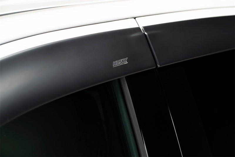 Husky Liners 17-24 Nissan Titan CC/16-24 Nissan Titan XD CC Ventvisor Low Profile 4pc - Matte Black