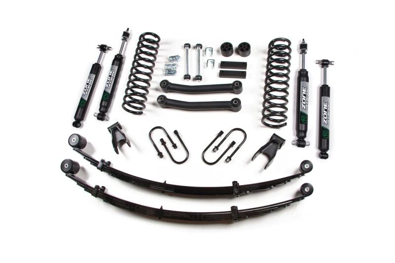 Zone Offroad 84-01 4.5in XJ w/Rr Springs - Dana 53
