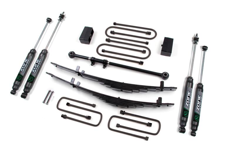 Zone Offroad 00-05 Ford Excursion 4in Suspension Kit