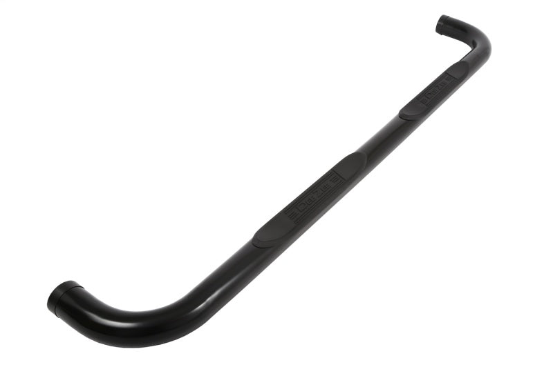 Dee Zee 14-19 Chevrolet Silverado Tubes - 3In Round Black Steel CrewCab
