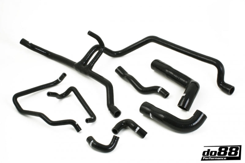 do88 90-96 BMW 320/325 2.0L/2.5L (E36) Coolant Hoses - Black