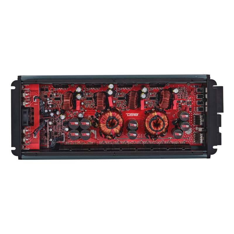 DS18 4-Channel Class-D Amp Stereo Full-Range 4 x 400 W RMS at4 ohm- Titanium