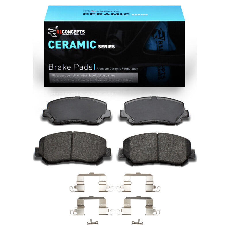 R1 Concepts R1 13-16 Chrysler 200 Front Ceramic Brake Pads & Hardware Kit